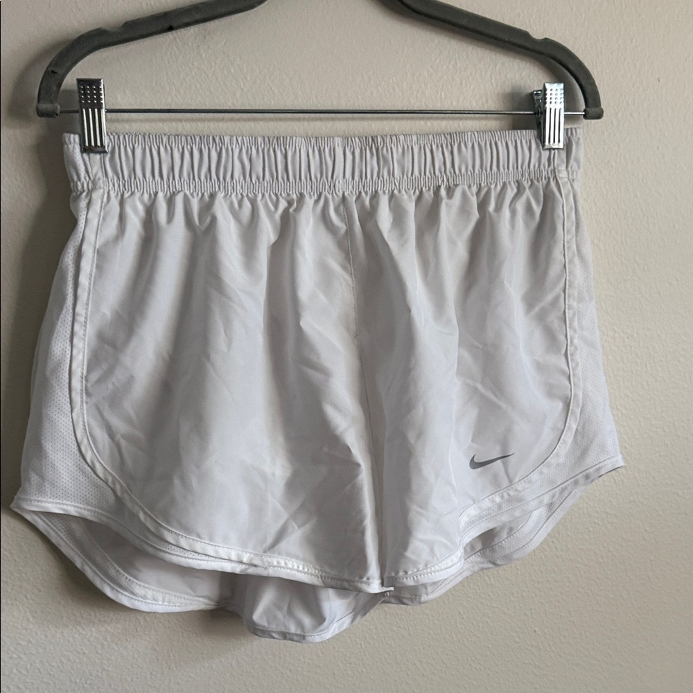 Nike Women's Athletic White Shorts